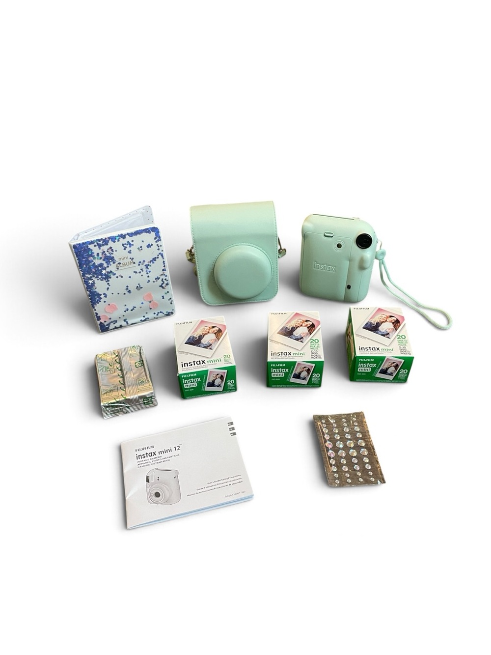 Fujifilm Instax Mini 12 Instant Camera With Film, Case, Album and Instructions